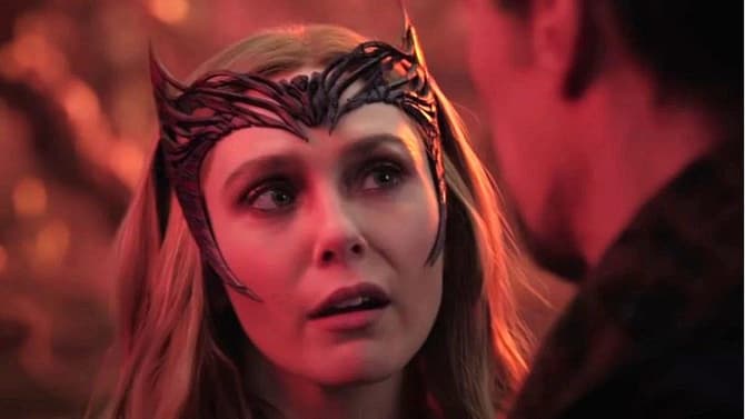 DOCTOR STRANGE IN THE MULTIVERSE OF MADNESS Star Elizabeth Olsen Was Never On Set With [SPOILER] And [SPOILER]