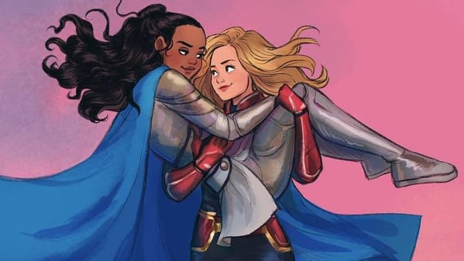 THOR: LOVE AND THUNDER Star Tessa Thompson Responds To Possible Valkyrie Romance With Captain Marvel