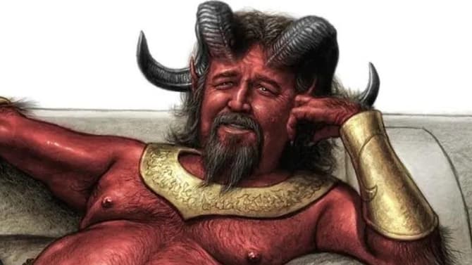 THOR: LOVE AND THUNDER Concept Art Reveals Russell Crowe Nearly Played The MCU's Devil (Mephisto?!)