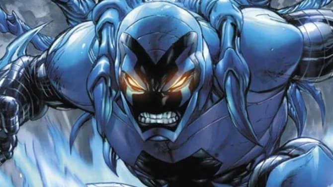 BLUE BEETLE Title Logo And New Set Photo Revealed As Production Officially Wraps