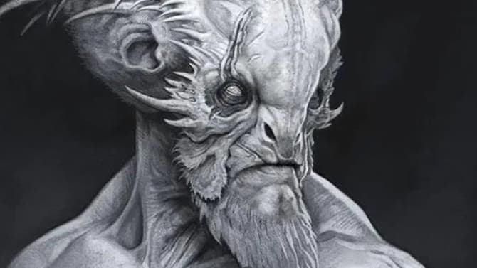 THOR: LOVE AND THUNDER Concept Art Reveals Monstrous Alternate Design For Gorr The God Butcher