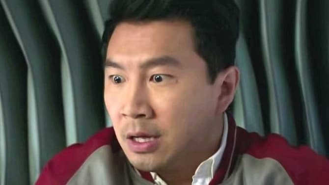 SHANG-CHI Star Simu Liu Has Hilarious Reaction To Jacked Photo Of AVENGERS Villain Jonathan Majors