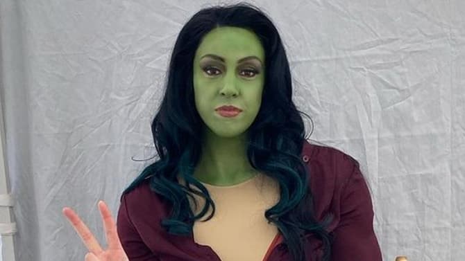 SHE-HULK: ATTORNEY AT LAW - She-Hulk's 6'5&quot; Body Double Shares Some Fun BTS Photos From The Series