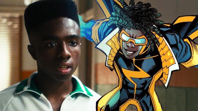 STRANGER THINGS Star Caleb McLaughlin &quot;Would Love To Play&quot; DC Comics Superhero STATIC SHOCK