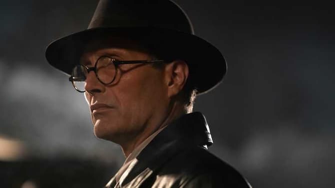 INDIANA JONES 5 Stills Reveals Our First Look At DOCTOR STRANGE Star Mads Mikkelson As The Movie's Villain