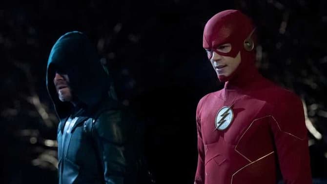 THE FLASH: The Emerald Archer Returns In Promo & Photos For S9E9: &quot;It's My Party and I'll Die If I Want To&quot;