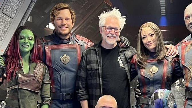 GOTG VOL. 3 Director James Gunn Bids Farewell To The Crew With New BTS Photo