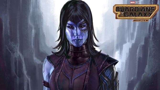 GUARDIANS OF THE GALAXY VOL. 3 Concept Art Reveals Several Different Hairstyles For Karen Gillan's Nebula