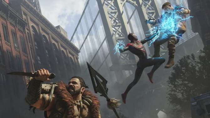 SPIDER-MAN 2 New Look Unleashes The Video Game's Version Of Venom And Kraven The Hunter