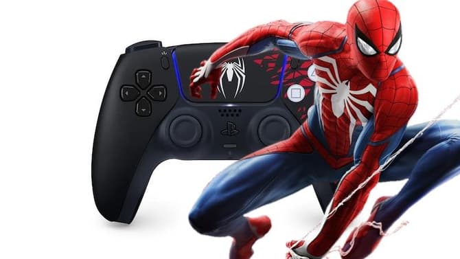 SPIDER-MAN 2: PlayStation Reveals New Venom-Inspired Console Design And DualSense Controller