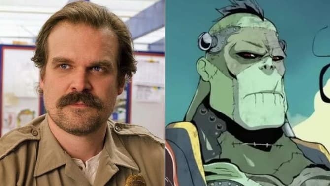 Actor David Harbour on His CREATURE COMMANDOS Character... &quot;It’s a Very Colorful, Terrific Character.”