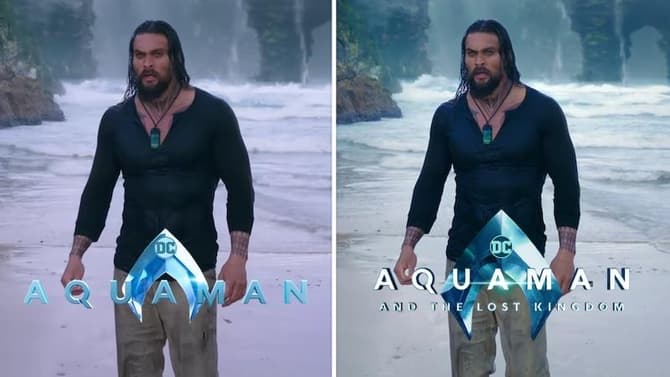 AQUAMAN AND THE LOST KINGDOM's Trailer Teaser Recycled Footage From 2018's AQUAMAN