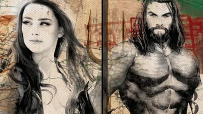 AQUAMAN AND THE LOST KINGDOM Promo Art Reminds Us Amber Heard's Mera Is Still In The DCEU Sequel