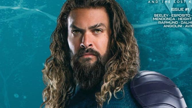 AQUAMAN AND THE LOST KINGDOM Prequel Comic Book Covers Feature New Look At Jason Momoa's Atlantean Hero