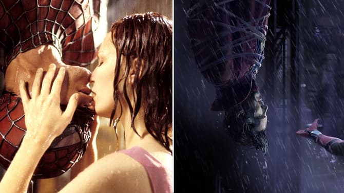 SPIDER-MAN: NO WAY HOME Concept Art Recreates SPIDER-MAN's Iconic Kiss With MCU's Spidey...And Doctor Strange?