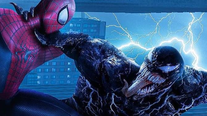 VENOM 3 Fan Poster Pits Tom Hardy's Symbiote Against Andrew Garfield's AMAZING SPIDER-MAN