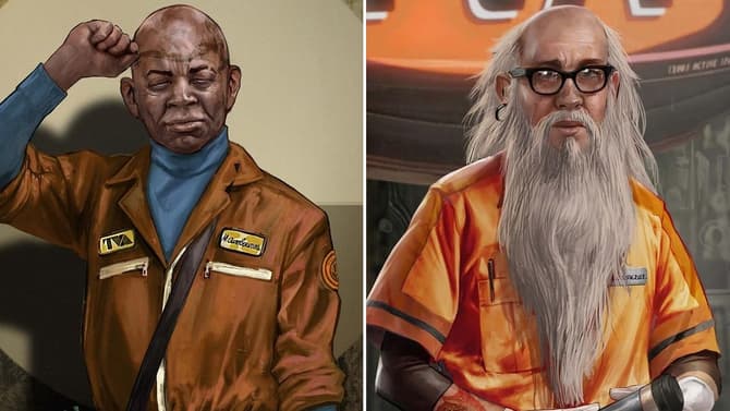 LOKI Season 2 Concept Art Reveals More Unrecognizable Takes On Ke Huy Quan's TVA Agent O.B.