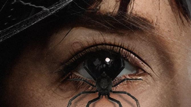 MADAME WEB New Poster Is Wildly Inventive But Definitely Not Suitable For Arachnophobes