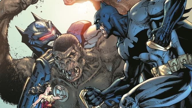 JUSTICE LEAGUE VS. GODZILLA VS. KONG Final Issue Will Give King Kong His Own Green Lantern Ring