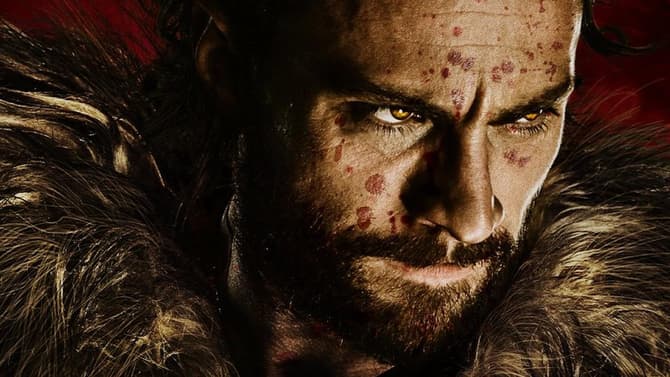 KRAVEN THE HUNTER New R-Rated Trailer And Posters Pit Aaron Taylor-Johnson Against Rhino