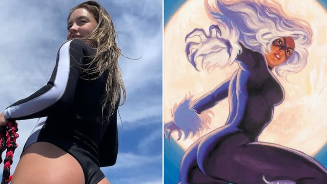 SPIDER-MAN 4: BossLogic Fan Art Transforms MADAME WEB Star Sydney Sweeney Into MCU's Black Cat