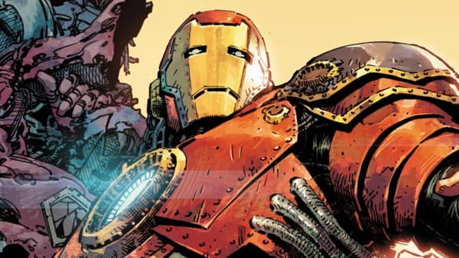 IRON MAN #1 Variant Cover Reveals New Look At Tony Stark's &quot;Improvised&quot; Armor By Artist Philip Tan