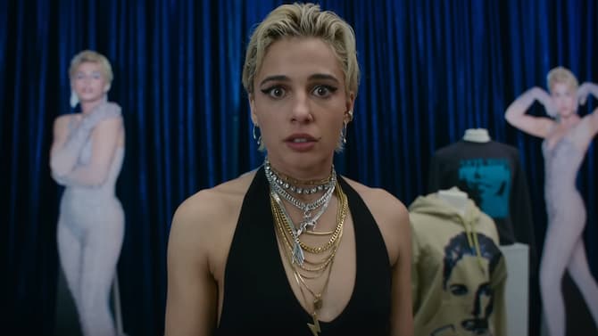 SMILE 2 Trailer And Poster Tease The Mystery Behind The Smile As Naomi Scott's Popstar Runs For Her Life