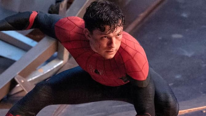 SPIDER-MAN Star Tom Holland Prompts Speculation With &quot;Secret Shoot Day&quot; Behind-The-Scenes Photo