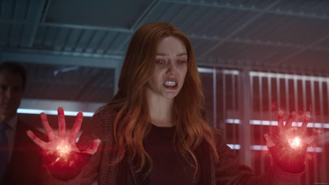 Elizabeth Olsen Believes SCARLET WITCH Is Dead But Hopes &quot;[Smart] Writers&quot; Can Figure Out Return