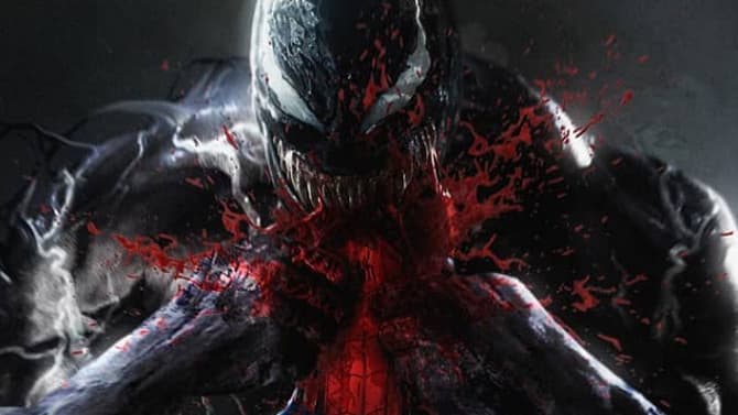 VENOM: LET THERE BE CARNAGE Fan-Made Poster Sees Tom Hardy's Venom...Eat Spider-Man!