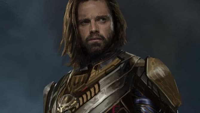 AVENGERS: INFINITY WAR Concept Art Sees Bucky Don Some Amazing Wakandan Armor