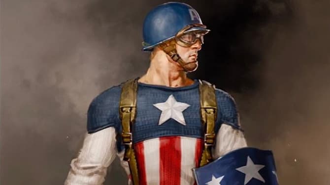 CAPTAIN AMERICA: THE FIRST AVENGER Concept Art Reveals A Different Take On Cap's First Costume