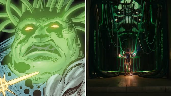 THE MARVELS TV Spot Finally Reveals MCU's Comic-Accurate Take On The Kree Supreme Intelligence