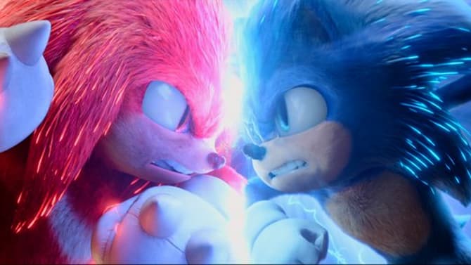 Sonic & Knuckles Fight For The Chaos Emerald In New Hi-Res Stills From SONIC THE HEDGEHOG 2