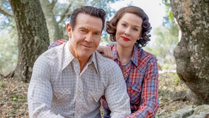 REAGAN Interview: Dennis Quaid & Penelope Ann Miller Explore Ronald And Nancy's Hollywood History (Exclusive)