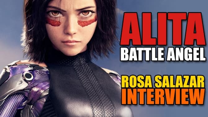 EXCLUSIVE: ALITA: BATTLE ANGEL Interview With Rosa Salazar