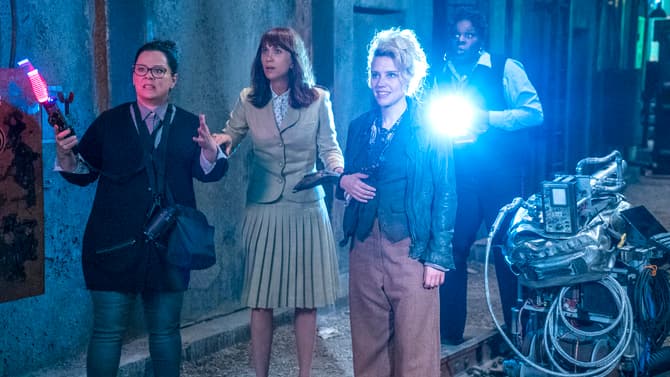 Paul Feig Releases A Spooky New GHOSTBUSTERS Poster To Celebrate The Film's Opening