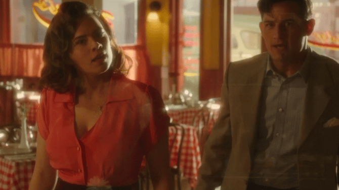 'Peggy' & 'Sousa' Crash Lunch In Clip From AGENT CARTER Season 2 Episode 8: &quot;The Edge Of Mystery&quot;