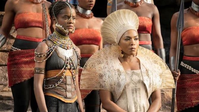 BLACK PANTHER Actress Angela Bassett Confirms Ramonda & Shuri Survived  AVENGERS: INFINTIY WAR