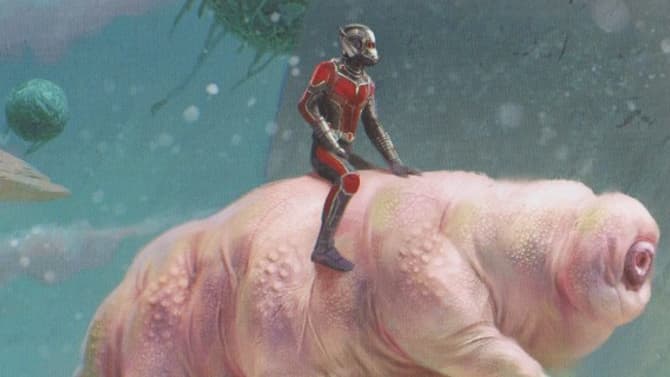 ANT-MAN AND THE WASP Battle Some Crazy And Creepy Quantum Realm Creatures In New Concept Art