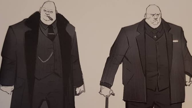 SPIDER-MAN PS4 Concept Art Features Kingpin, Shocker, And Tombstone Alternate Designs