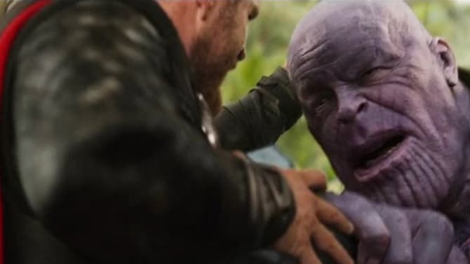 AVENGERS: INFINITY WAR VFX Videos Feature Clips Of Thanos Vs. Hulk, Spider-Man's Death, And More Key Scenes