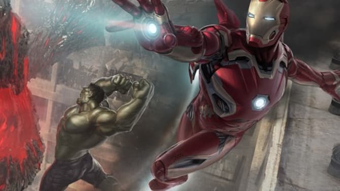 Never Before Seen AVENGERS: AGE OF ULTRON Concept Art Reveals A Skyscraper-Sized Mega Ultron