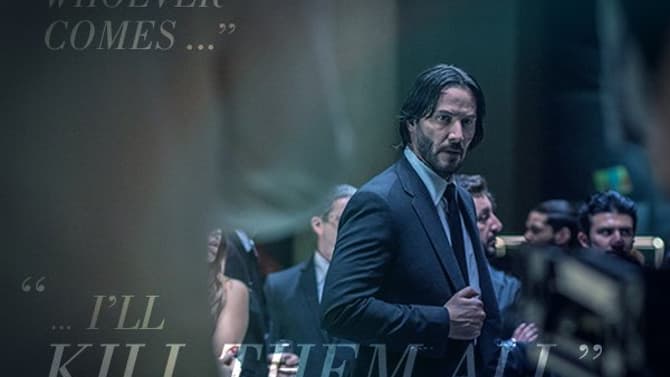 The Fuse Has Been Lit On A Killer New Poster For JOHN WICK: CHAPTER 2; Plus A Badass New Stunts Featurette