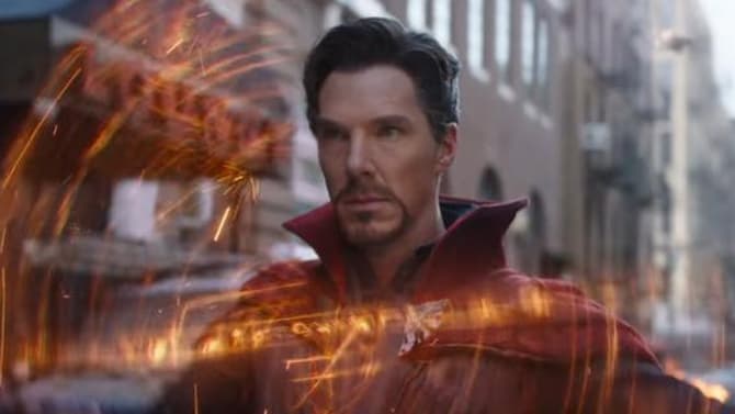 Tony Stark Gets On The Wrong Side Of Doctor Strange (Well, His Cloak) In New AVENGERS: INFINITY WAR Clip