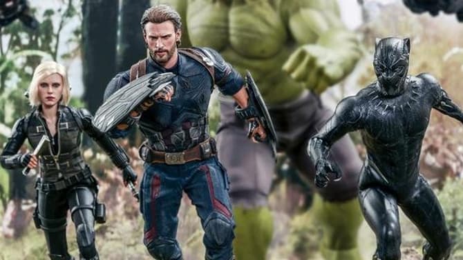 AVENGERS: INFINITY WAR - Captain America Battles An Outrider In These Awesome Hot Toys Action Figure Shots