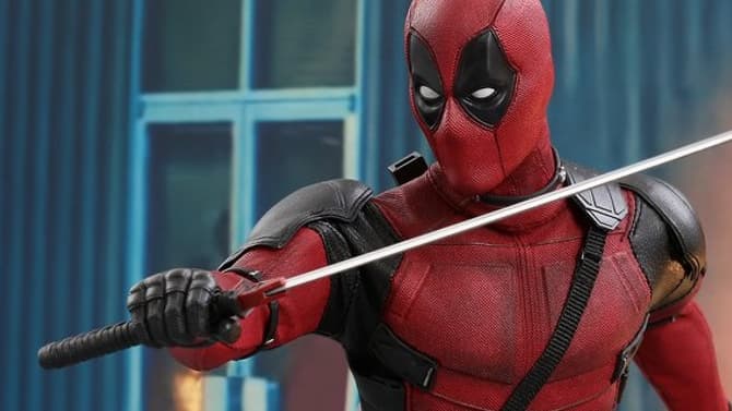 DEADPOOL 2 Hot Toys Action Figure Takes A Close Look At The Merc's Suit And Some Crazy Accessories